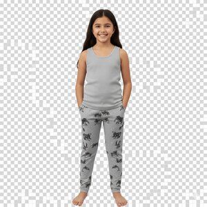 Fruit of the Loom Girls Stretch Leggings – Size Medium (7/8)